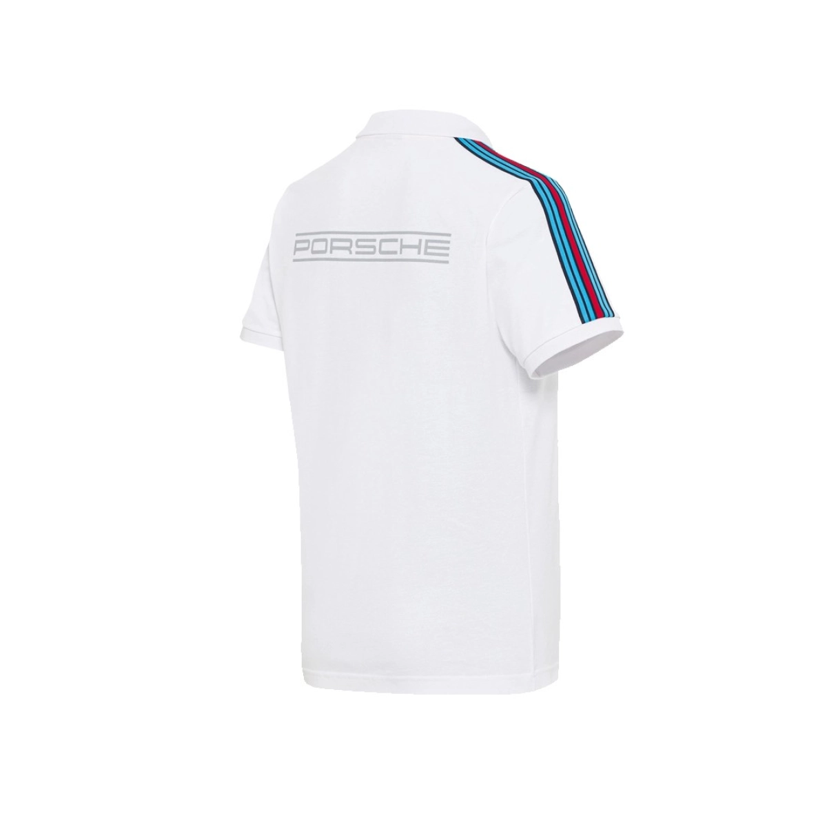 Porsche Martini Beyaz Polo - L Beden