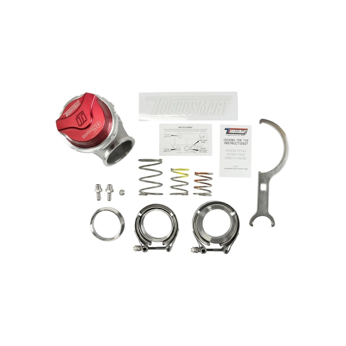 GenV ProGate50 14psi Kırmızı External Wastegate