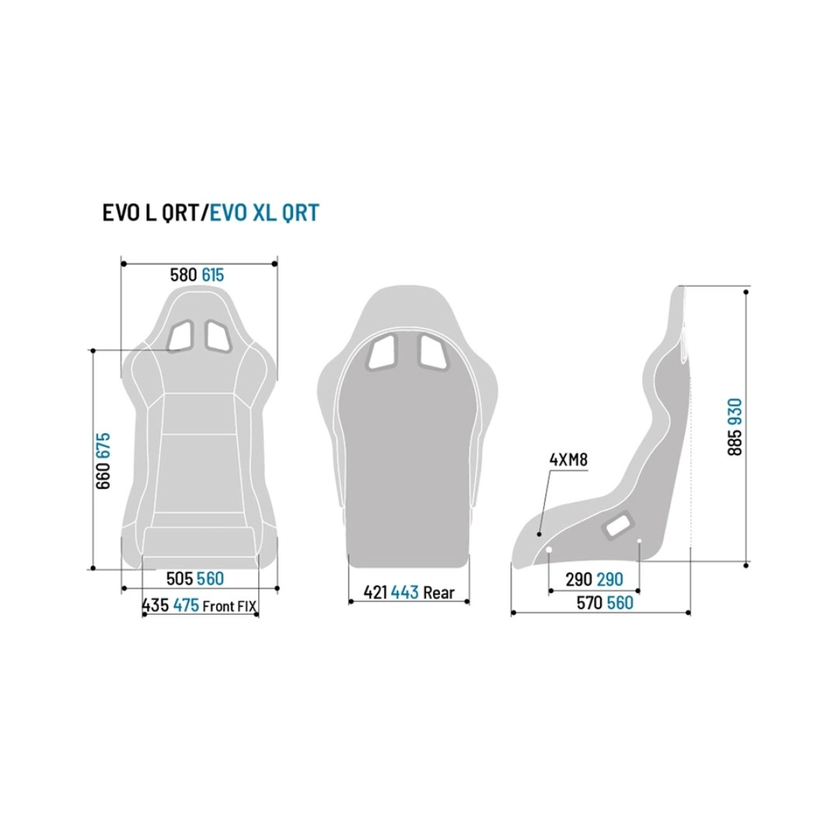 Sparco Evo XL Yarış Koltuğu – FIA Onaylı (Siyah)