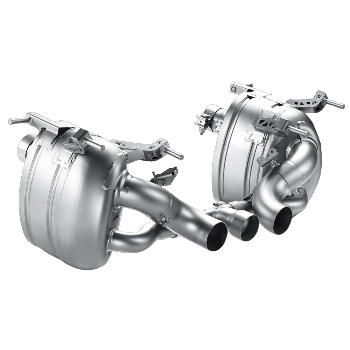 Akrapovic Slip-On Line Titanium Exhaust - Ferrari 458 Italia - 458 Spider