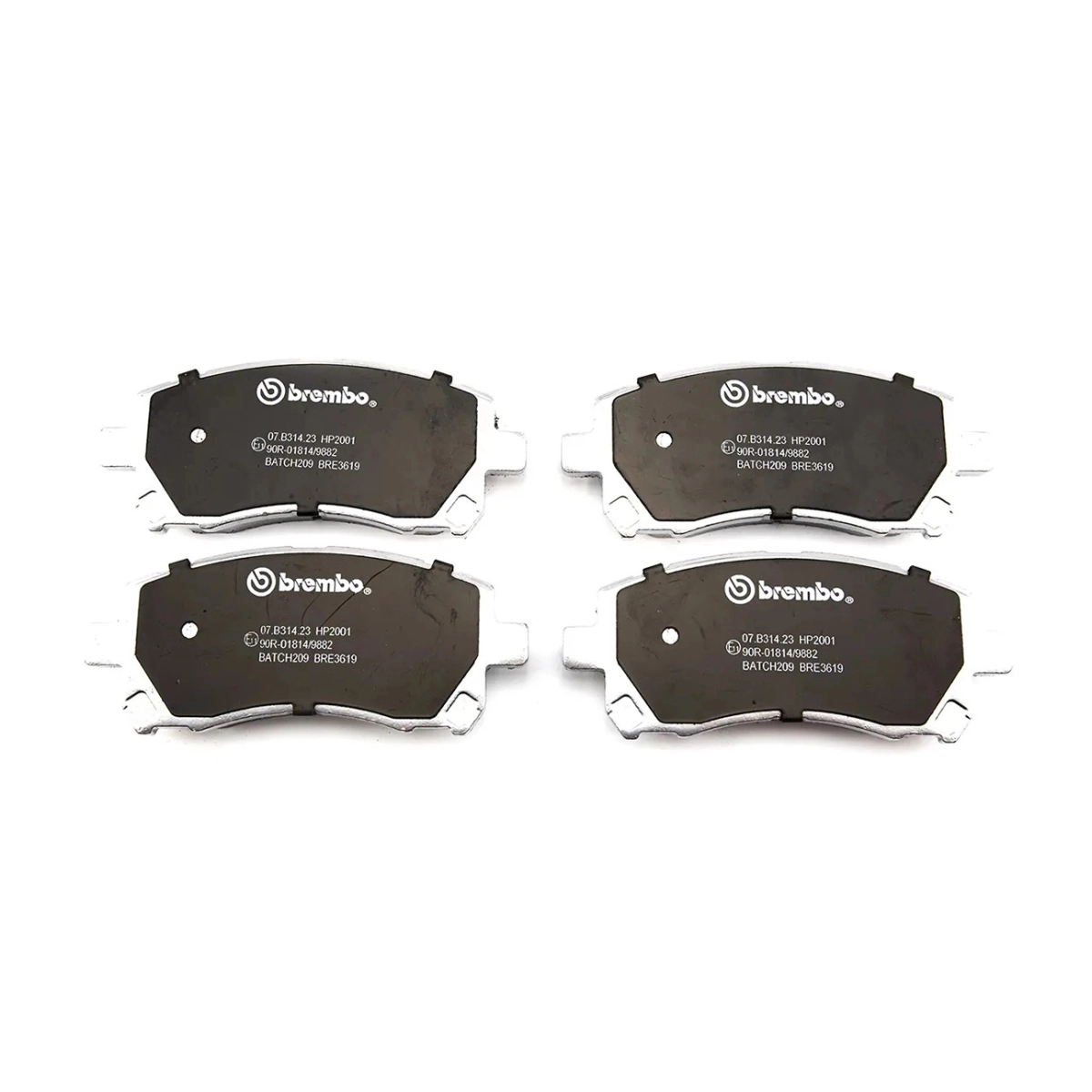 Brembo Ön Fren Balata Seti - Subaru Forester, Outback, Legacy 2003-2009 - 07.B314.23