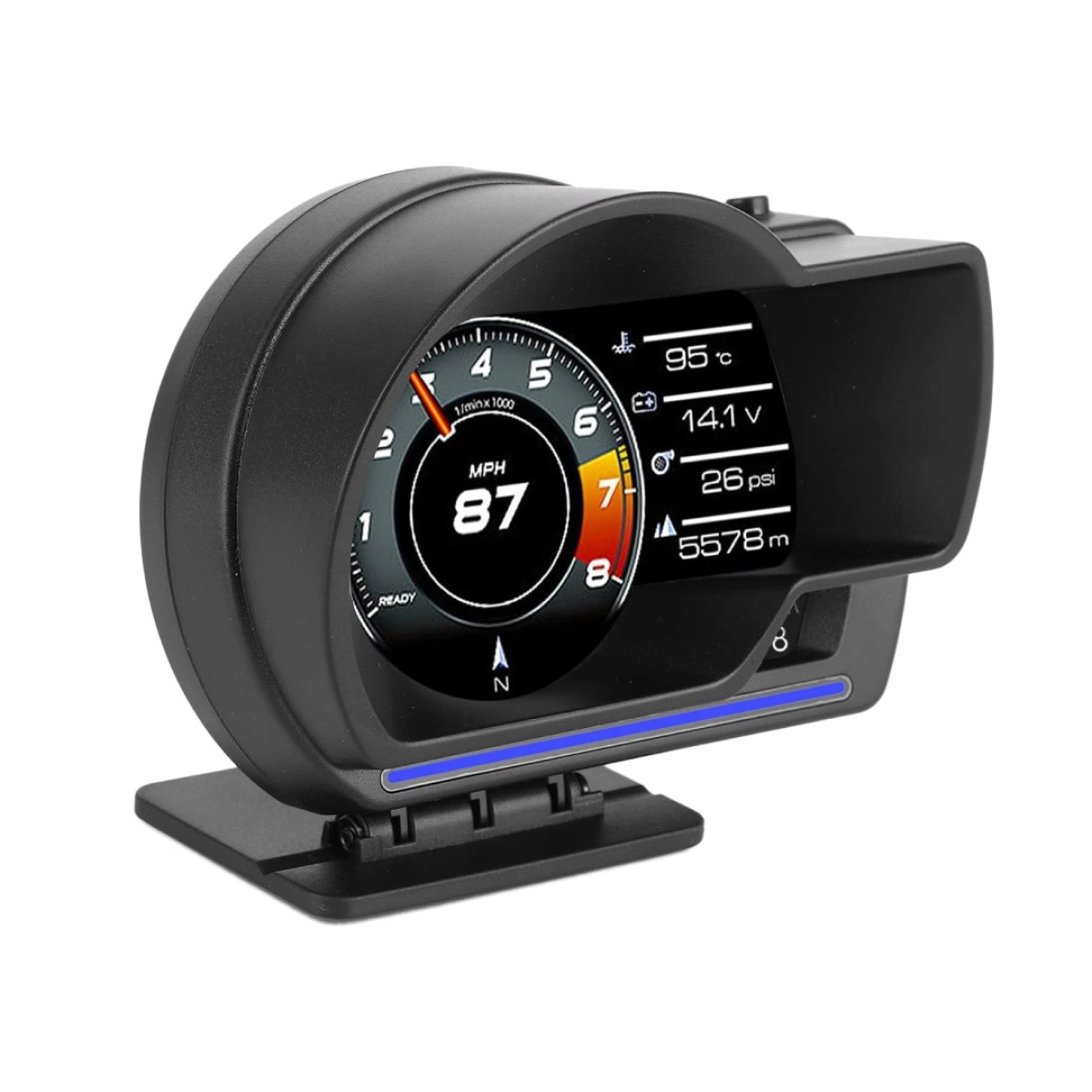 HUD A501 P6 OBD + GPS Gauge