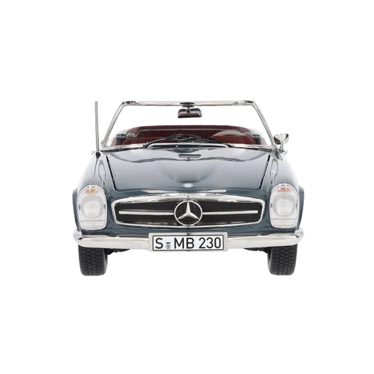 Mercedes-Benz 1:18 Ölçek 230 SL Pagode W113 Cabrio Mavi-Gri Model Araba