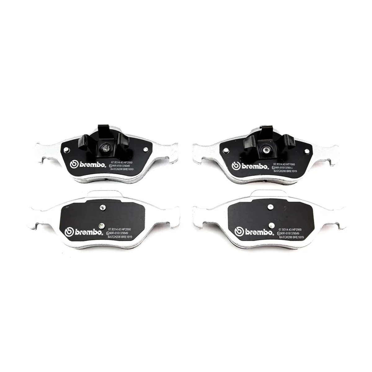Brembo Ön Fren Balata Seti - Ford Fiesta IV, V - Ford Fusion - Ford Ka 2001-2012 - 07.B314.43