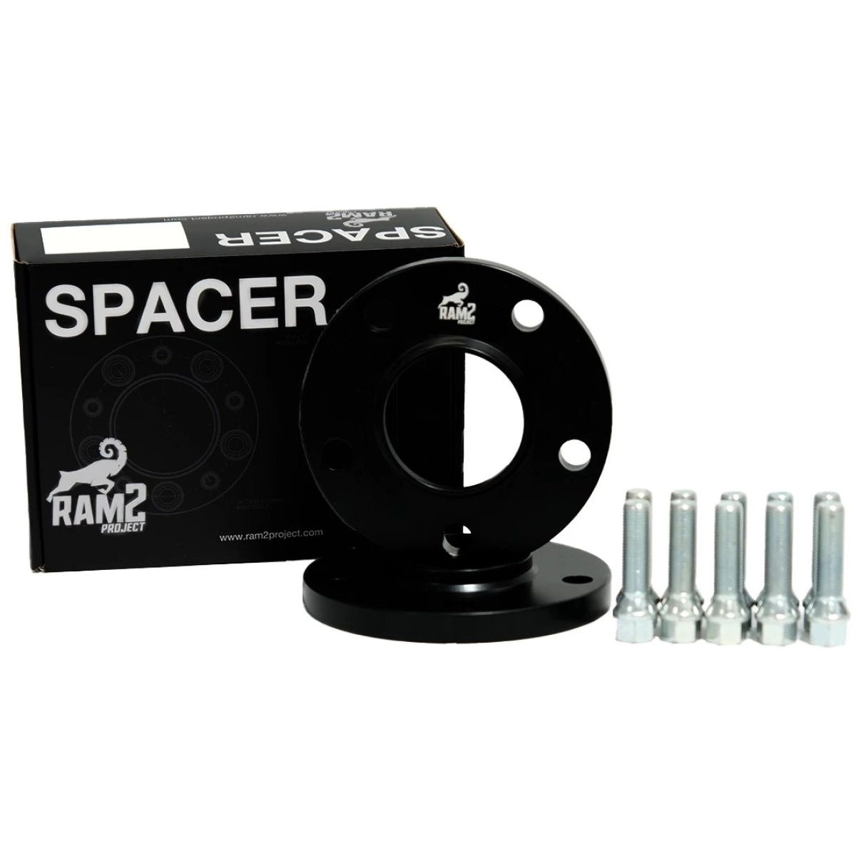 Ram2 Spacer 5x112 66,6 20mm Siyah