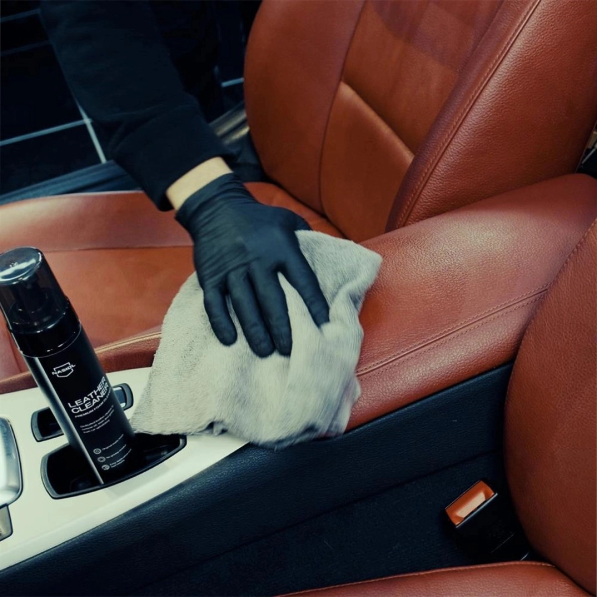 Nasiol Leathercleaner 250g Araç-Ev-Ofis İçi Deri Premium Köpük Temizleyici