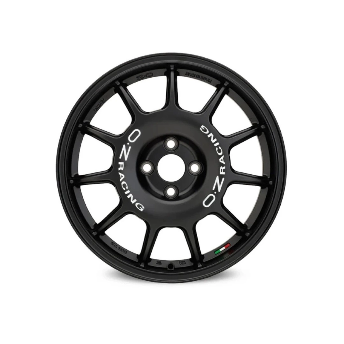 OZ Racing Leggenda Matte Black+White Lettering 7x17 ET37 4x100 Takım Jant
