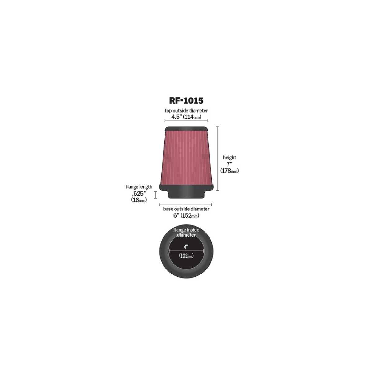 K&N KN-RF-1015 Hava Filtresi