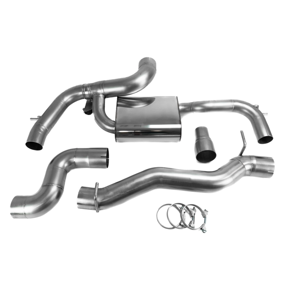 HG-Motorsport Bull-X VW Golf 8R Catback Egzoz Sistemi