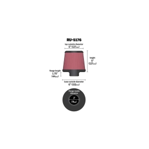 K&N KN-RU-5176 Hava Filtresi