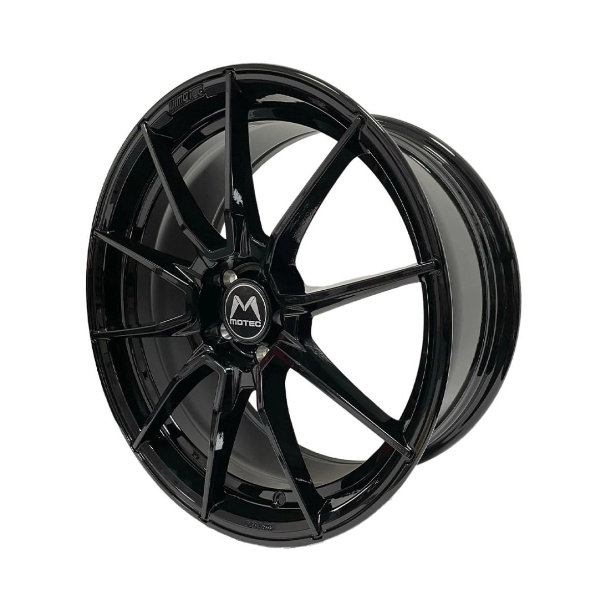 Motec MCR2 Ultralight Gloss Black 8,5x19 5x112 ET38 Ø65.5 Takım Jant