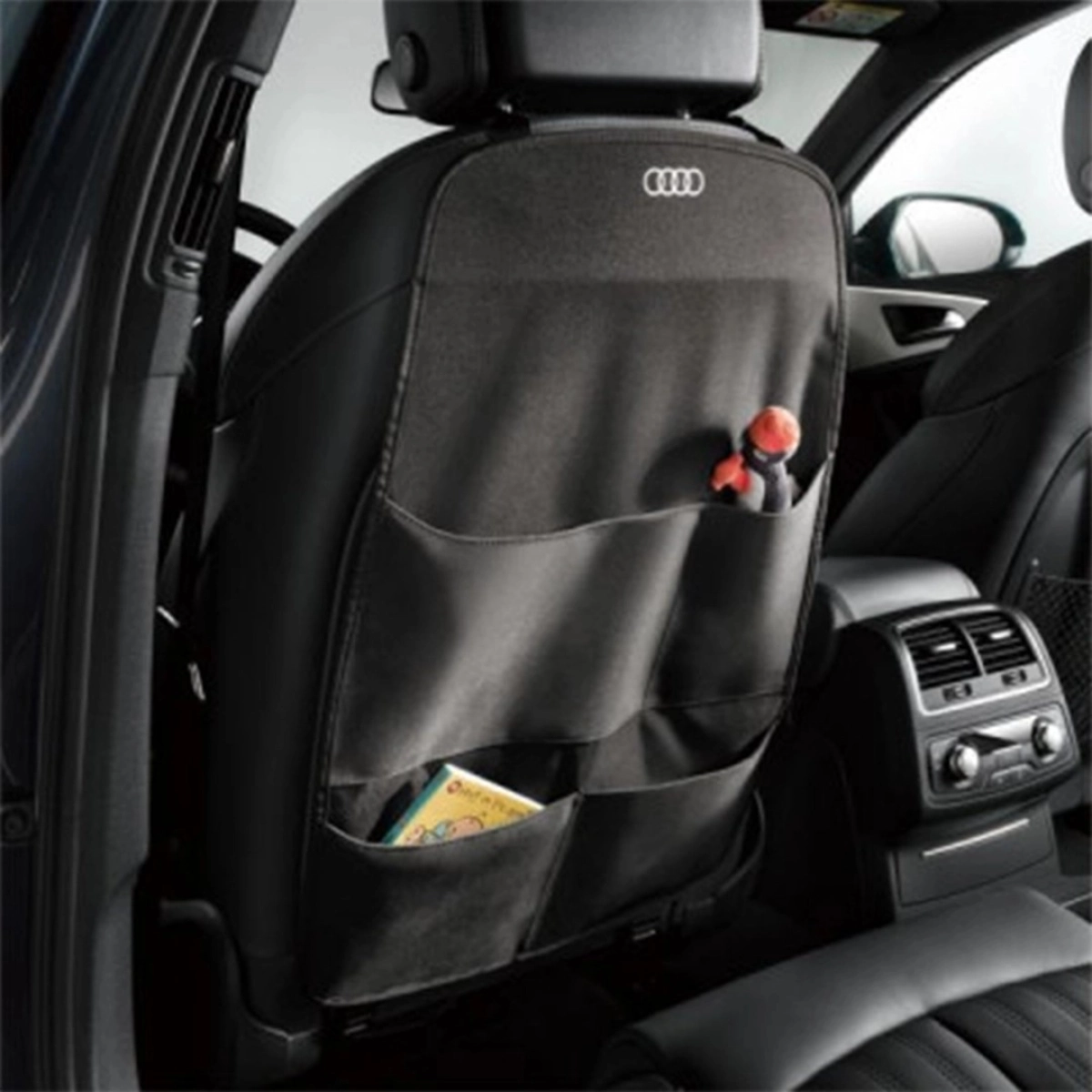 Audi Sport 4 Bölmeli Siyah Koltuk Arkası Düzenleyici
