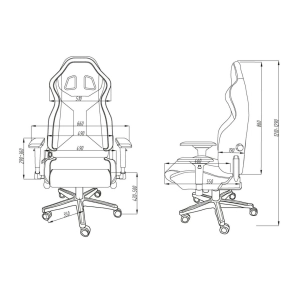 Sparco Icon Deri Ofis Koltuğu (Siyah)