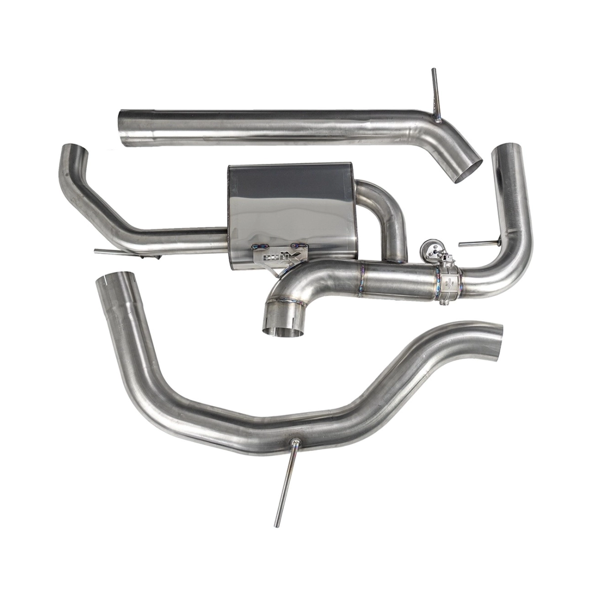 HG-Motorsport Bull-X VW Golf 8 GTI Catback Egzoz Sistemi