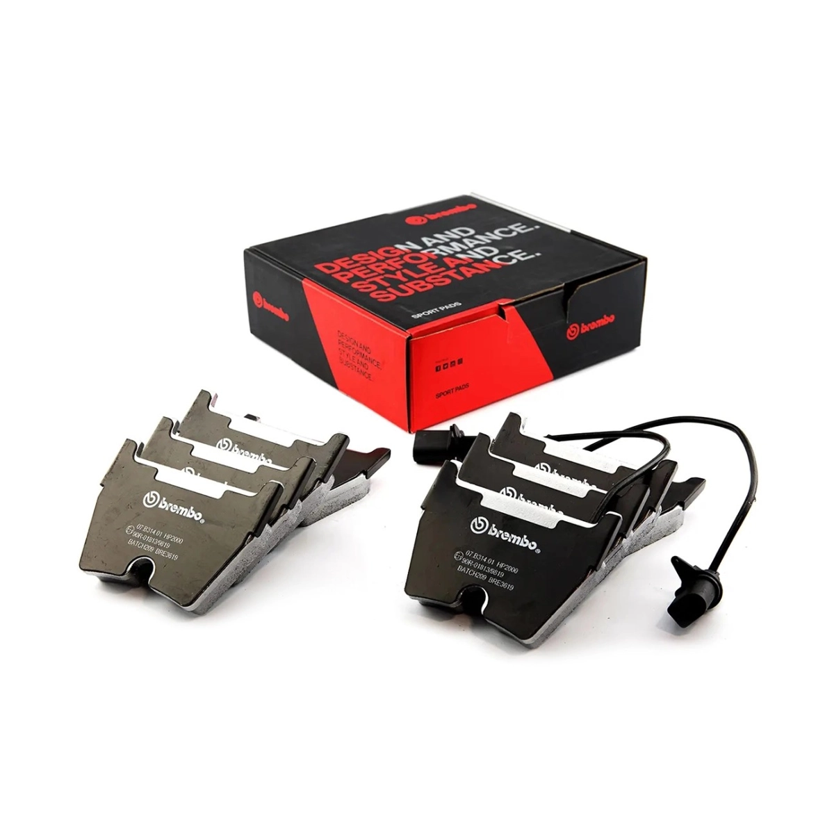 Brembo Ön Fren Balata Seti - Audi A4, A5, A6 2008-2015 - 07.B314.01