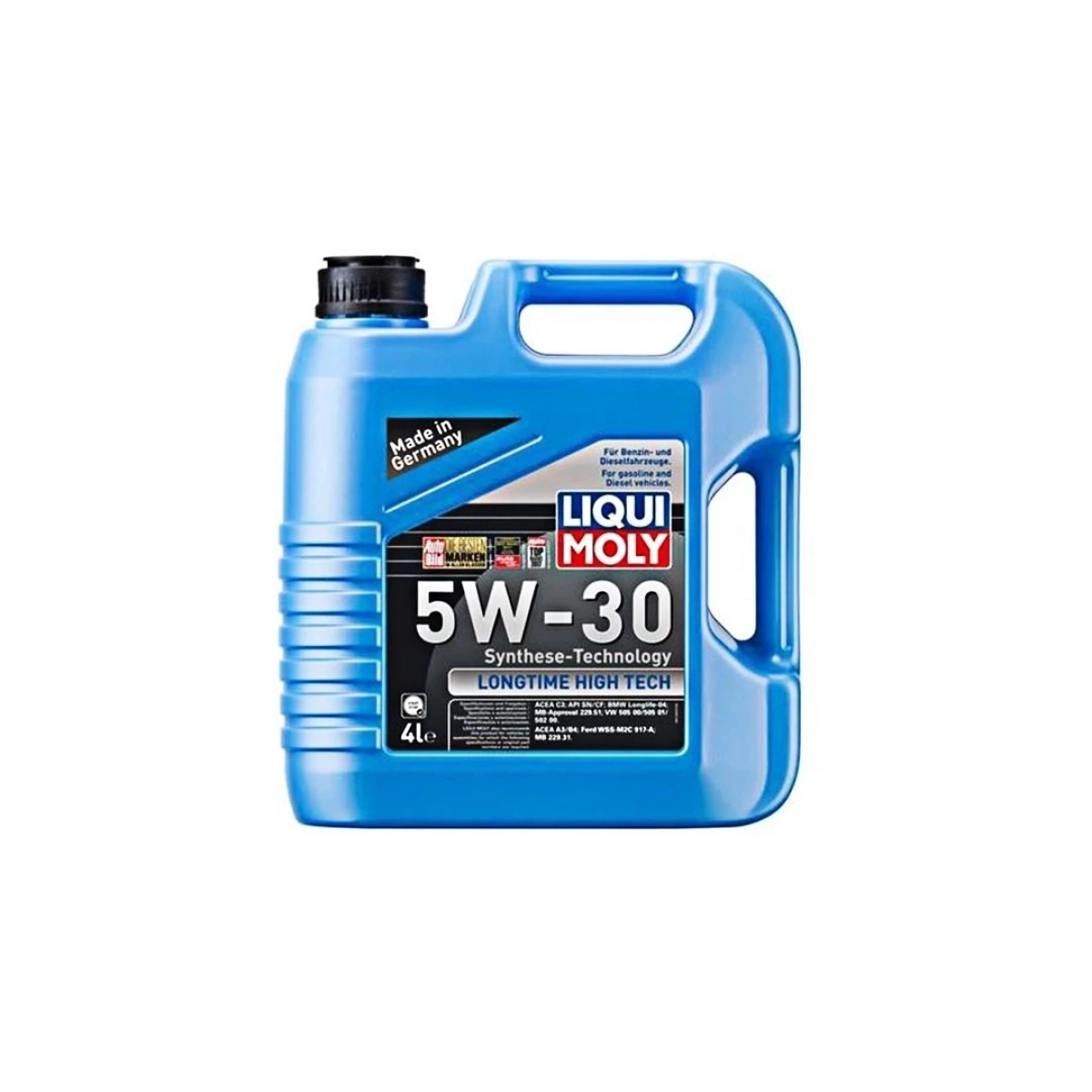 Liqui Moly 5W30 DPF'li Sentetik LONGTIME HIGH TECH 4 Litre Motor Yağı 1144