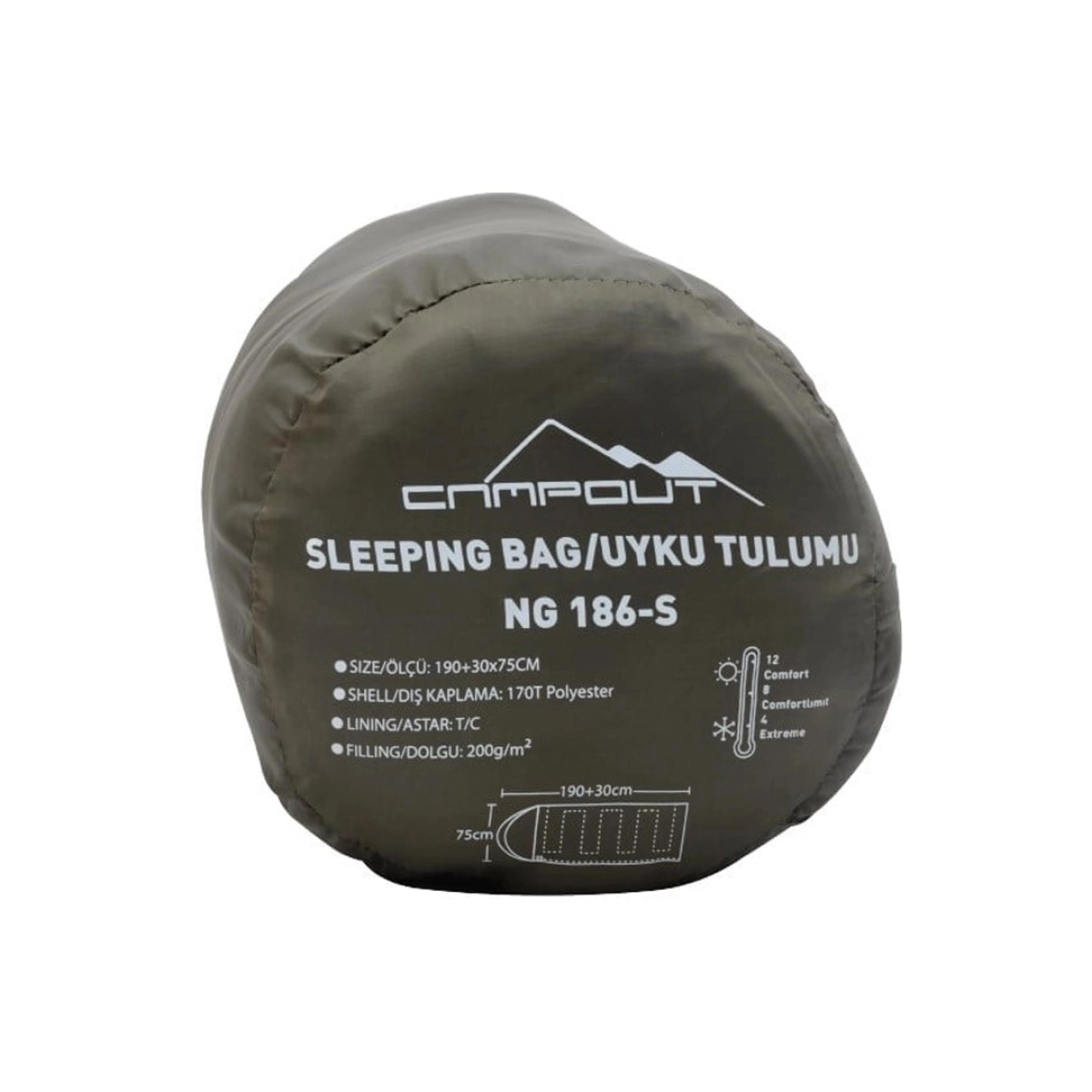 Nurgaz Campout Uyku Tulumu