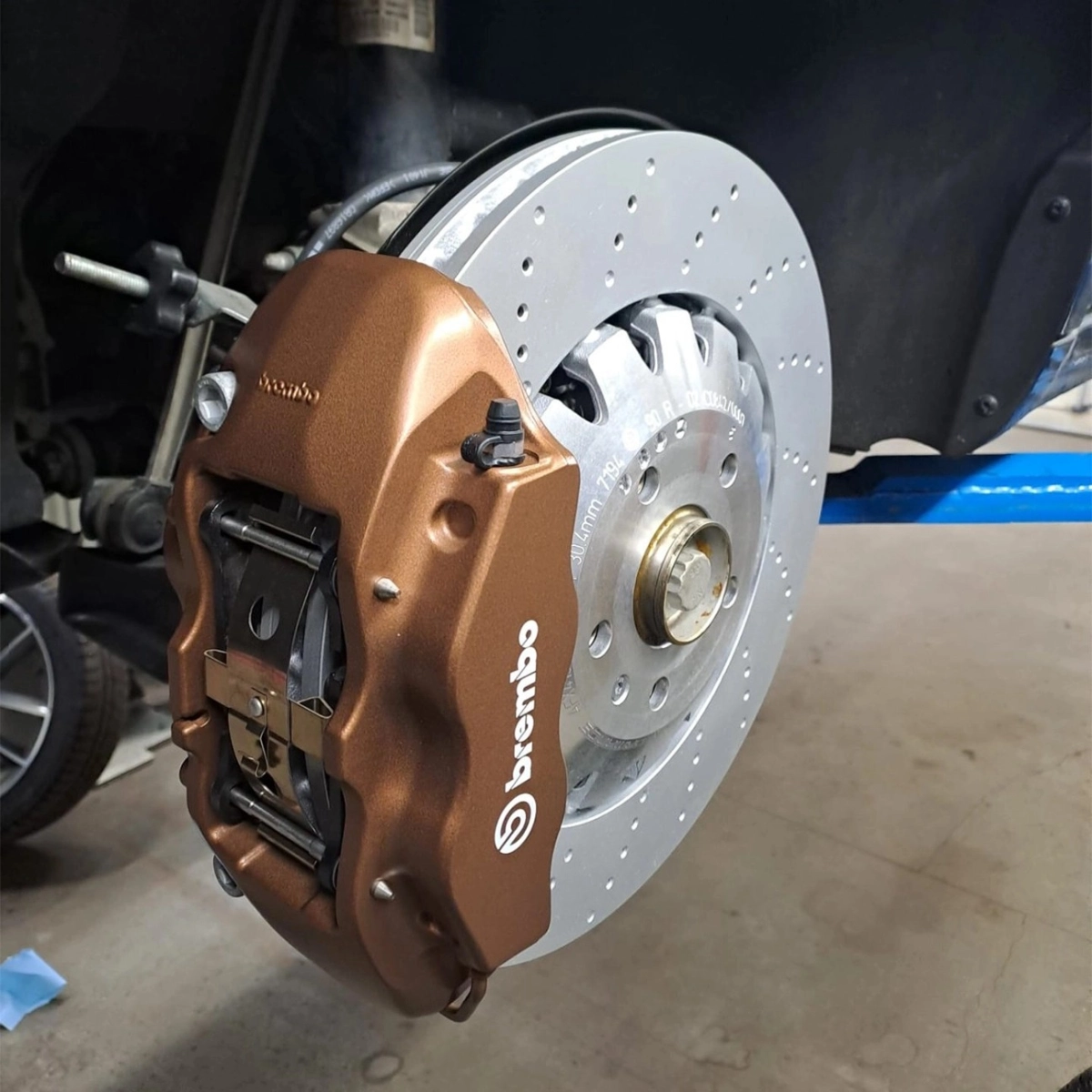 Cupra Formentor / Audi A3-S3-Q3-RSQ3 / Volkswagen / Seat Leon / Skoda SuperB Brembo 4 Pot Fren Kiti - 370x32mm