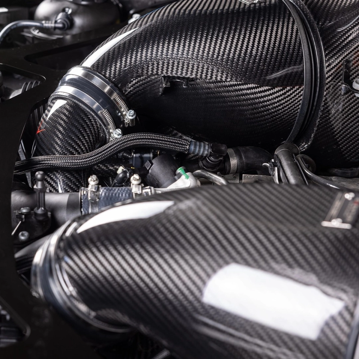Eventuri Karbon Turbo Inlet - Bmw X5M-XM