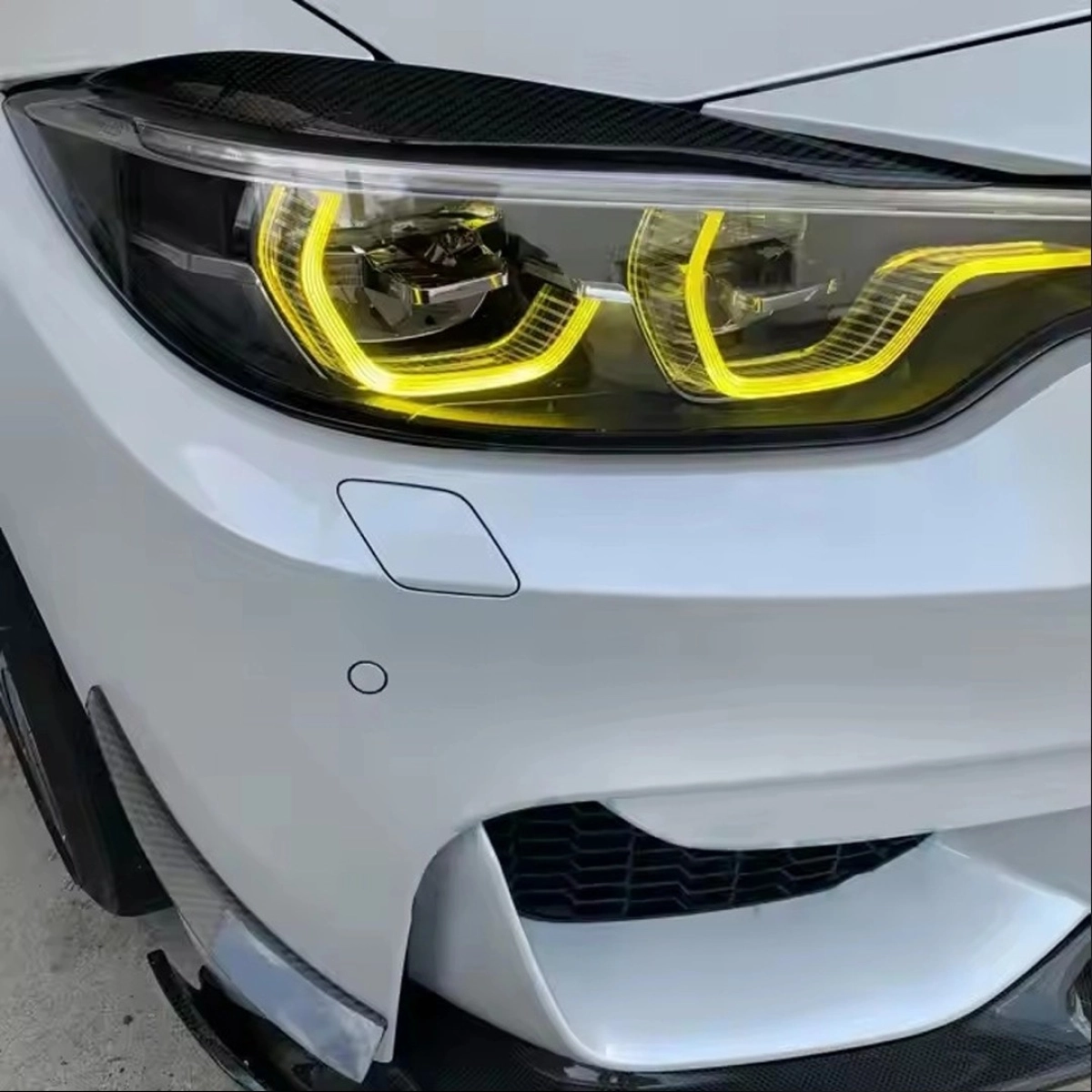 XPlagin Bmw F80 M3 / F82/F83 M4 2014-2017 Yellow DRL Led Only (Adaptif)
