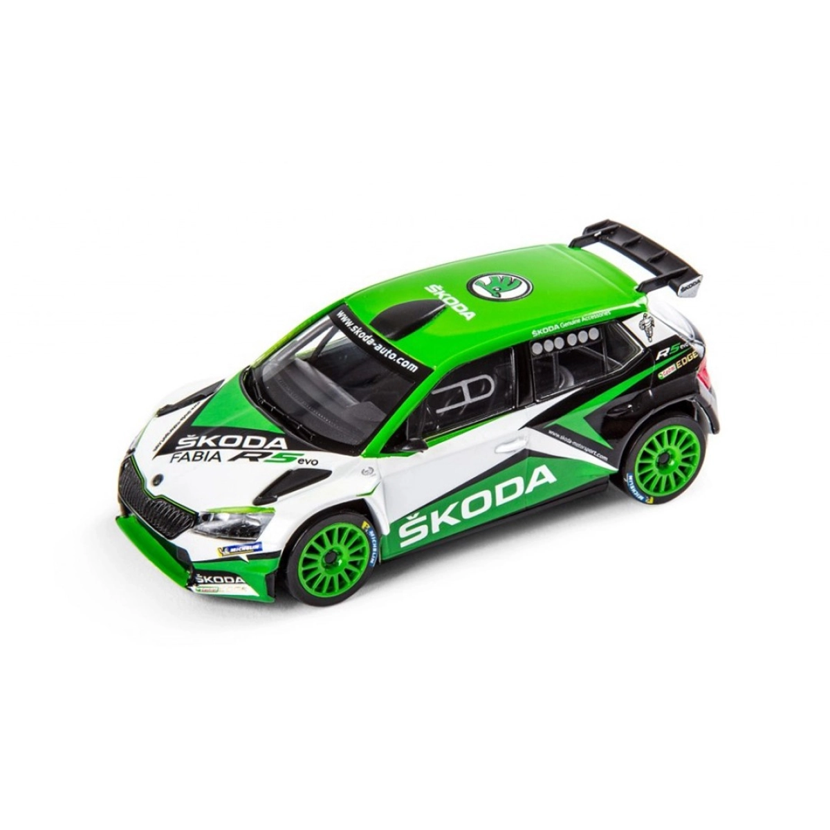 Skoda Fabia R5 Evo Diecast Model Araba