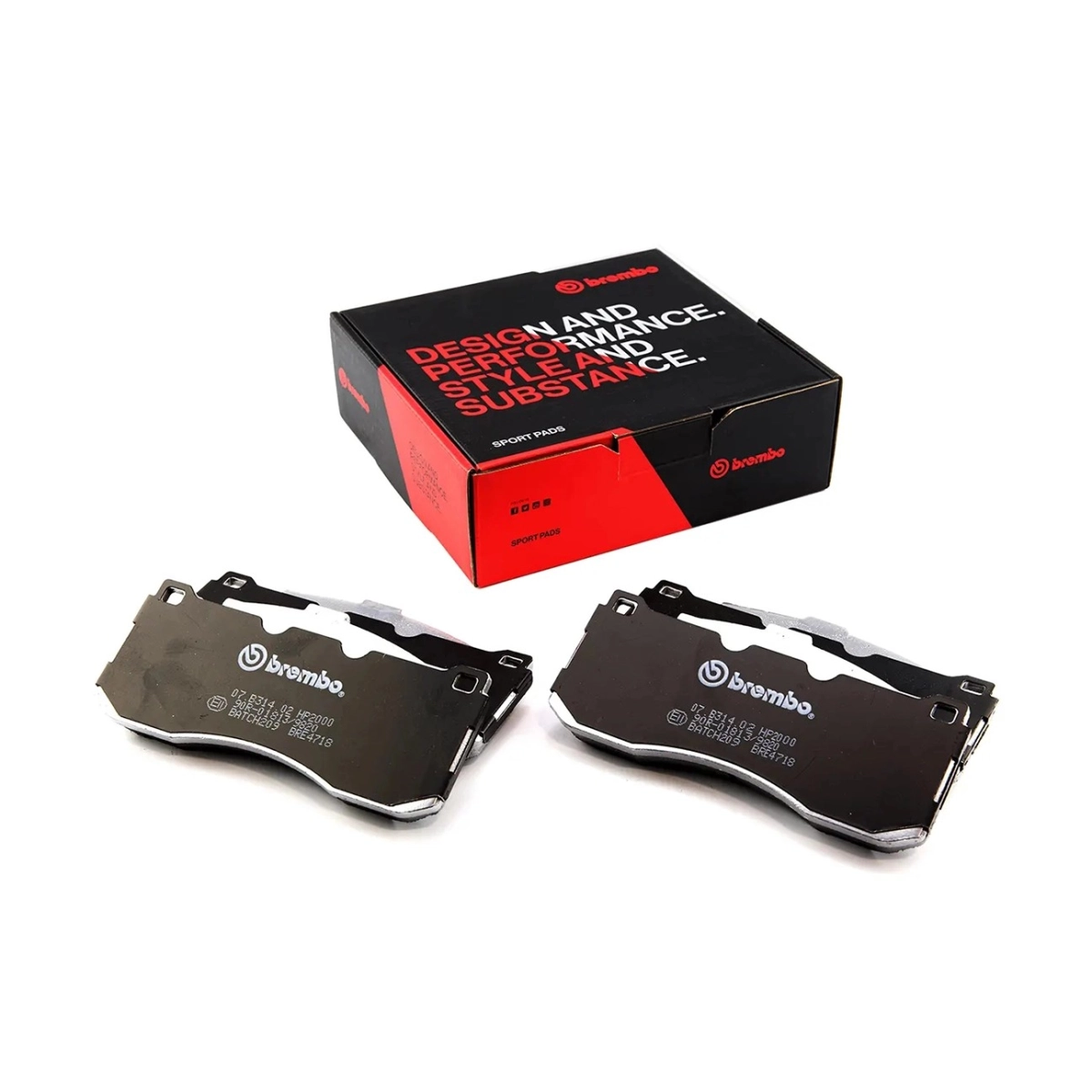 Brembo Ön Fren Balata Seti - Bmw 116i, 118i, 120i 2004-2011 - 07.B314.02