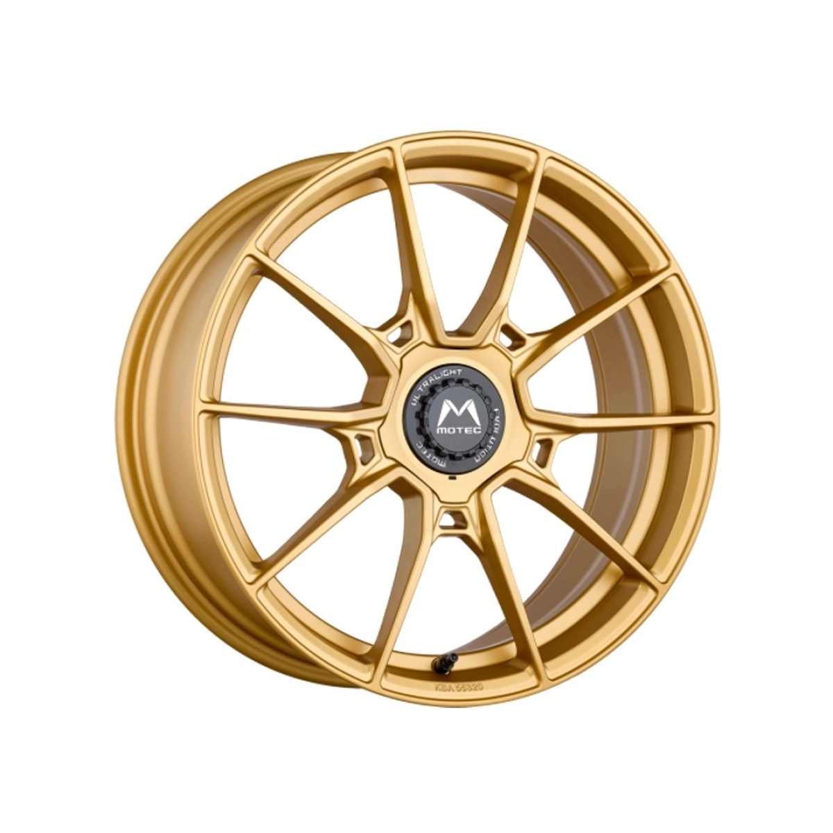 Motec MCR5-Ultralight Evo Matt Light Gold 8x18 5x112 ET45 Ø66.5 Takım Jant