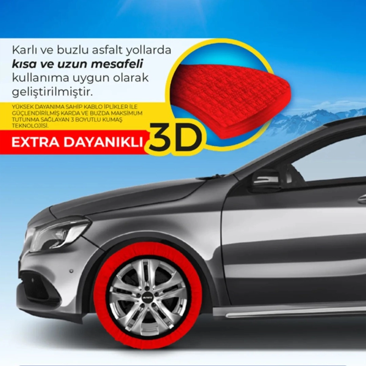 Matte EN 16662-1 Medium Active Serisi Kar Çorabı