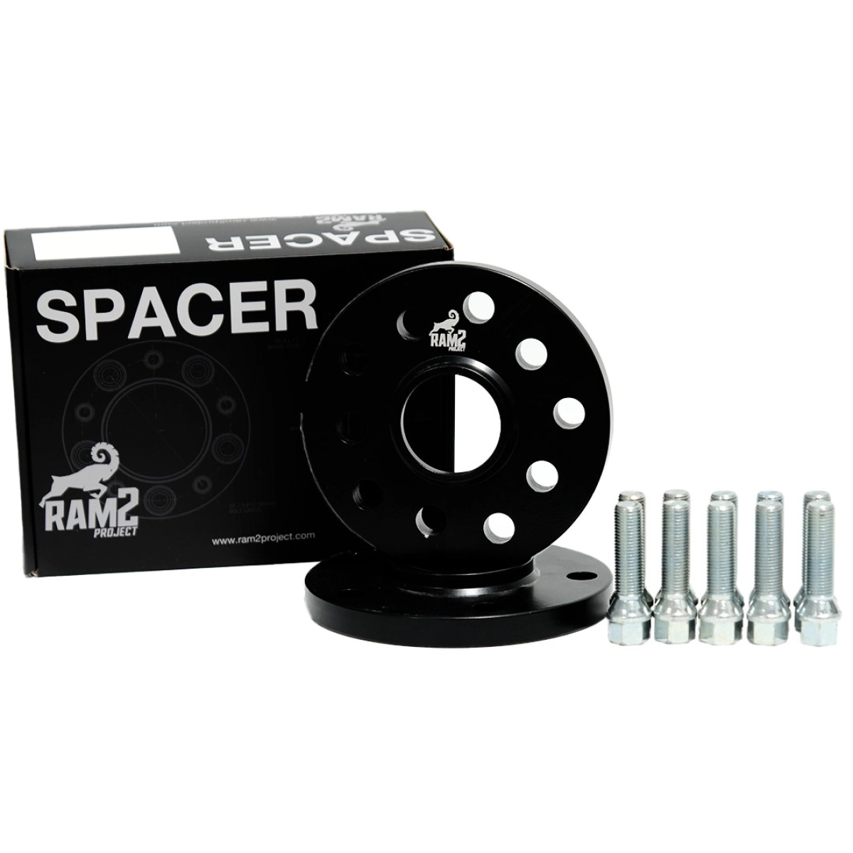 Ram2 Spacer 5x100-5x112 57,1 15mm Siyah