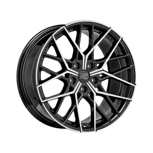 Msw-74 5x112 8x18 28 73,1 Gloss Black Polish Takım Jant