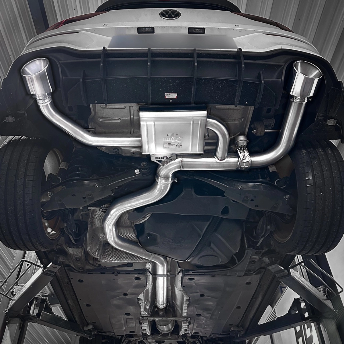 HG-Motorsport Bull-X VW Golf 8 GTI Catback Egzoz Sistemi