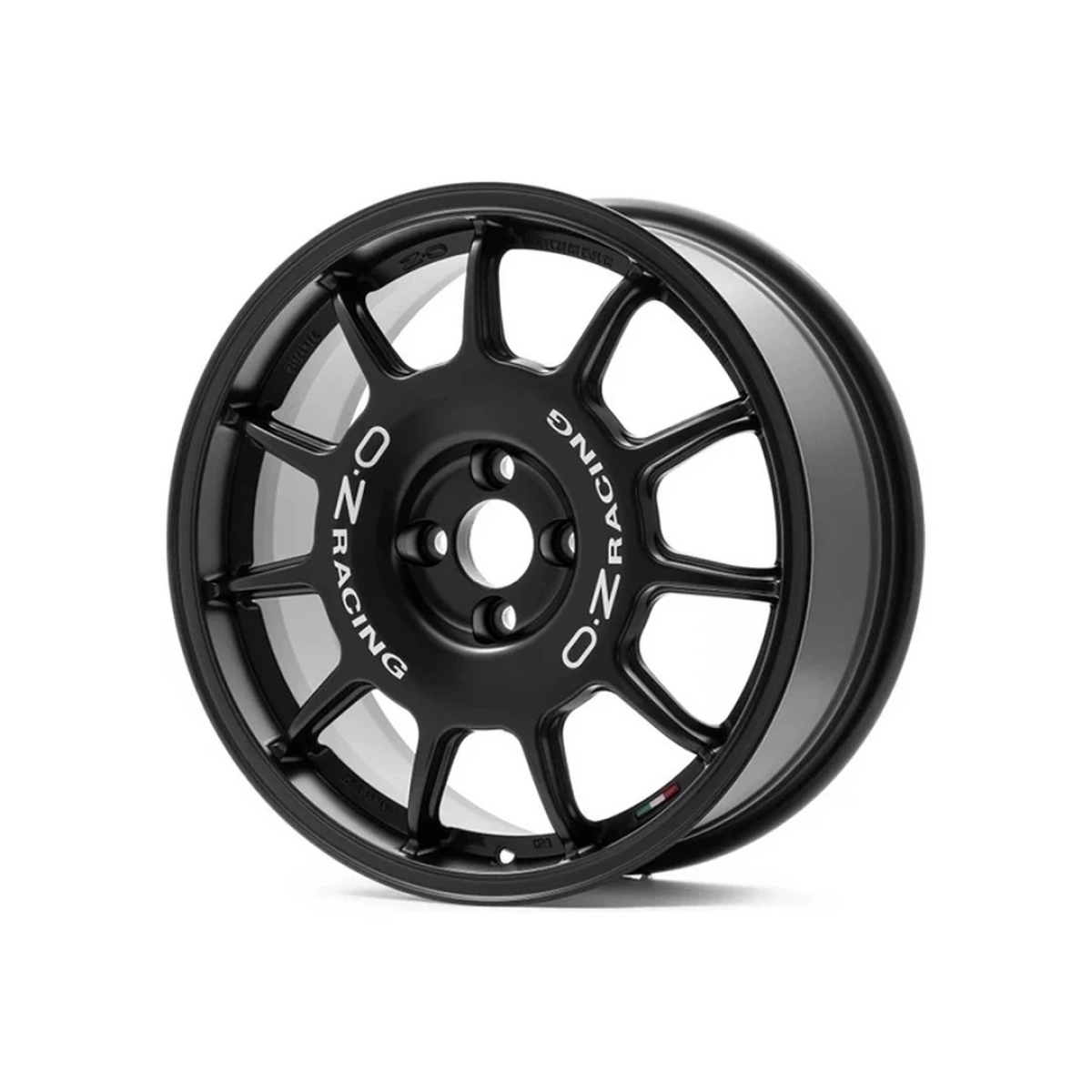 OZ Racing Leggenda Matte Black+White Lettering 7x17 ET37 4x100 Takım Jant