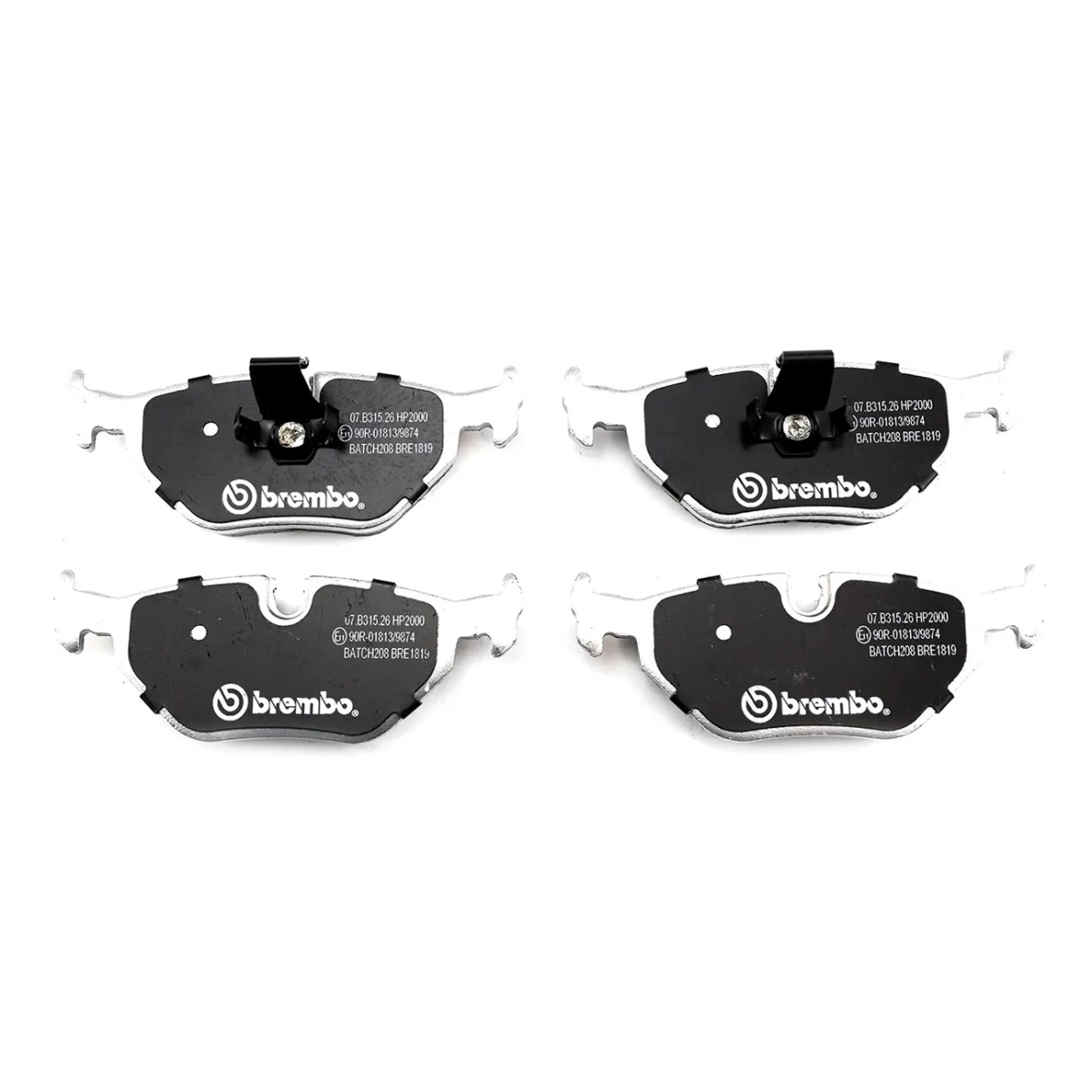 Brembo Arka Fren Balata Seti - Bmw 3 Serisi E46, Z1, Z3, Z4- MG 6, X-Power, ZT- Rover 75- Saab 9-5 - 07.B315.26