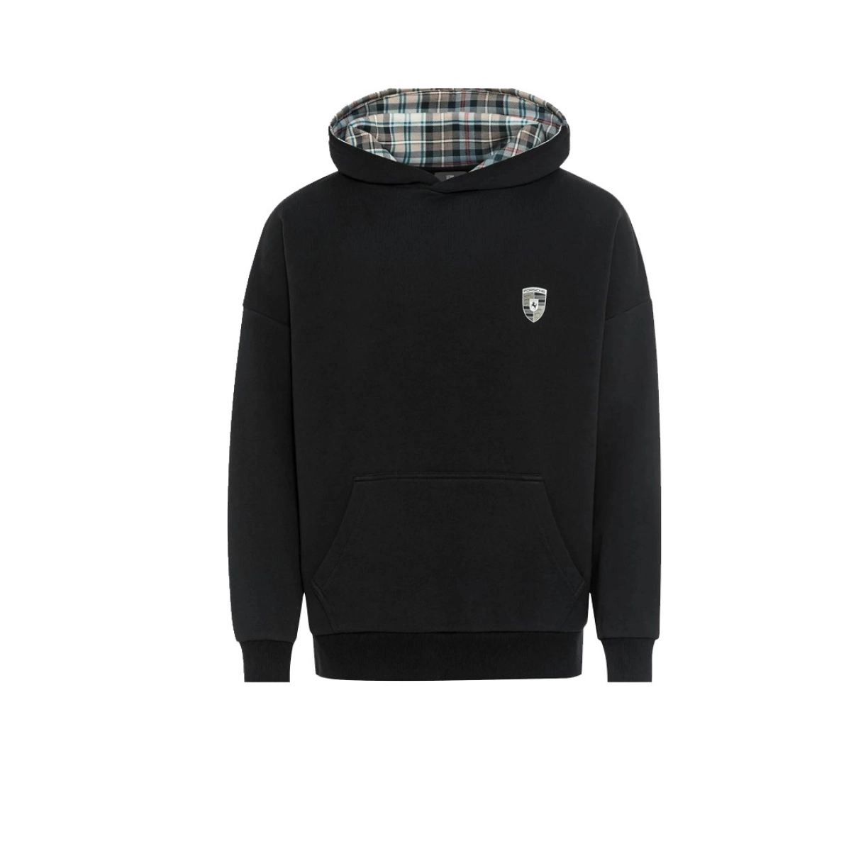 Porsche 50Y Turbo Hoodie Erkek S Bej Siyah