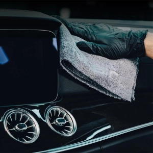 Nasiol 40x40 Koyu Gri Seramik Kaplama Detailing Mikrofiber Bez(10'lu)