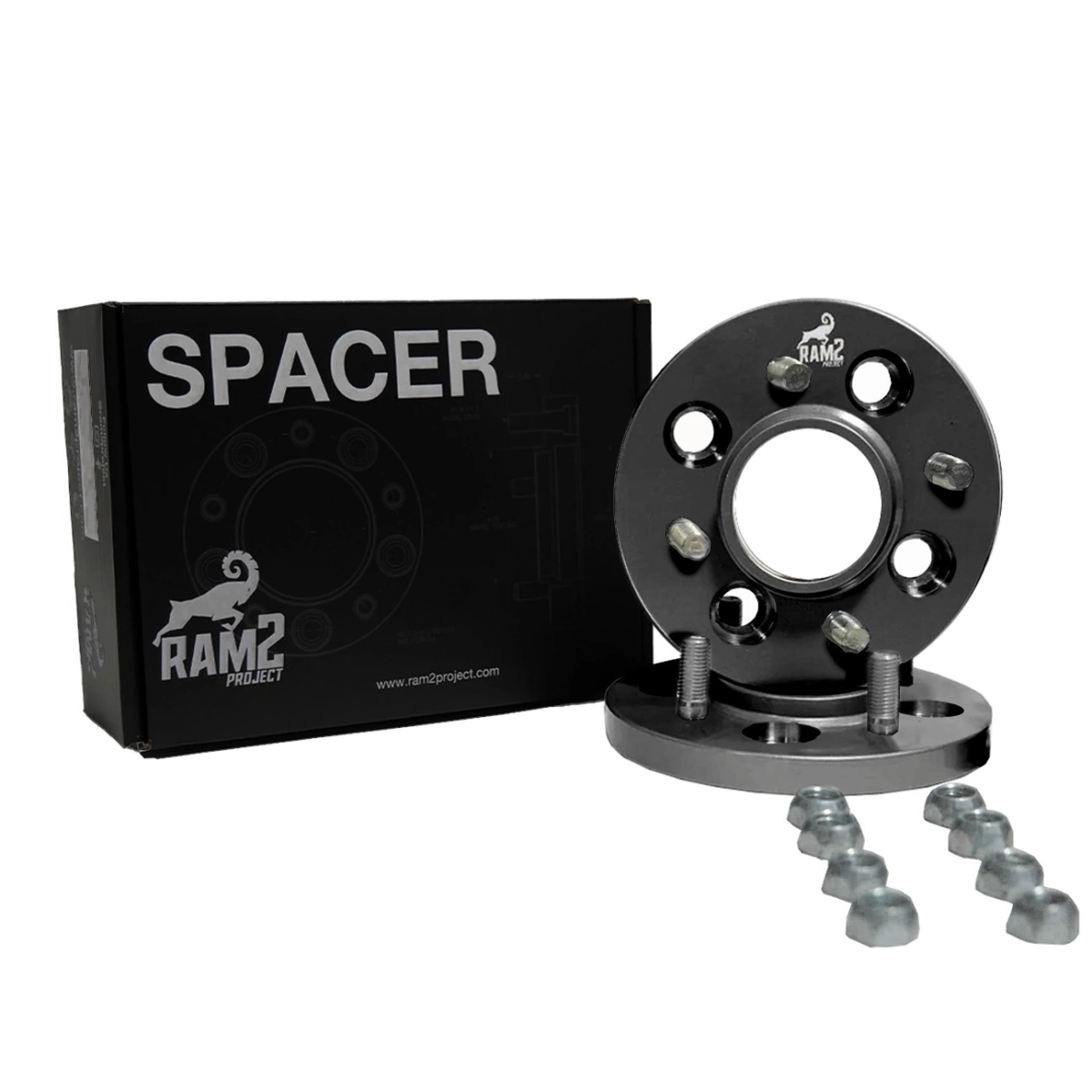 Ram2 Spacer 4x100 56,1 20mm Siyah