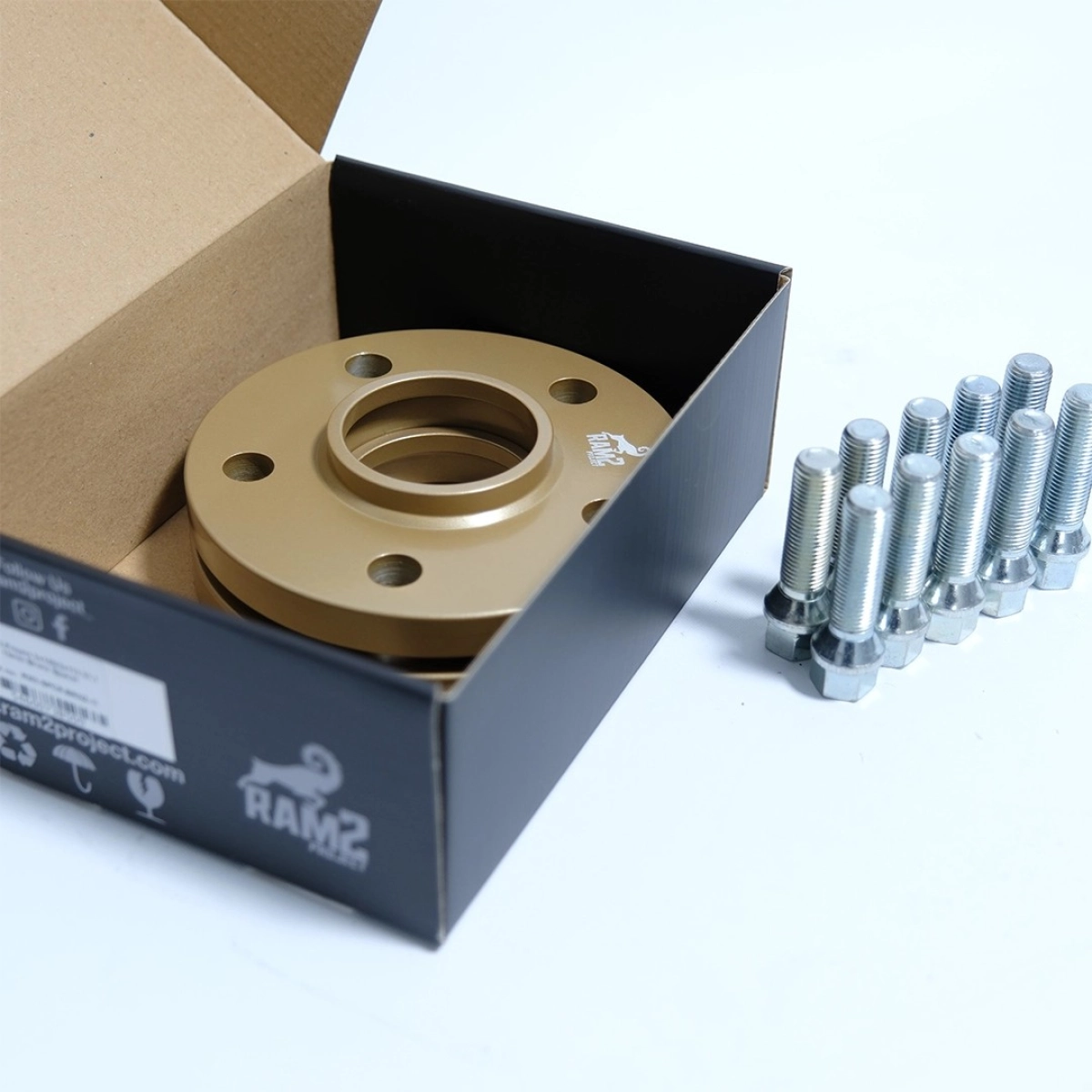 Ram2 Spacer 5x120 72.6mm - 15mm Bronz