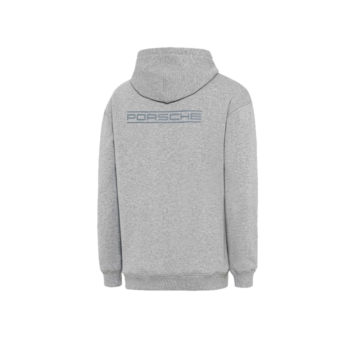 Porsche Erkek Kapşonlu Gri