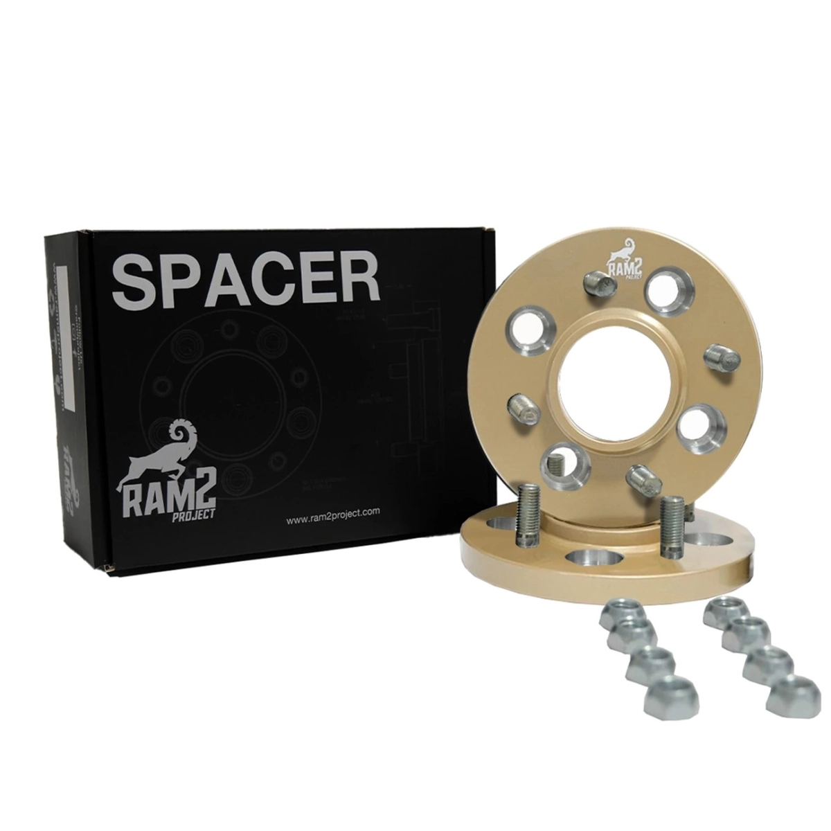 Ram2 Spacer 4x108 63,4 15mm Bronz