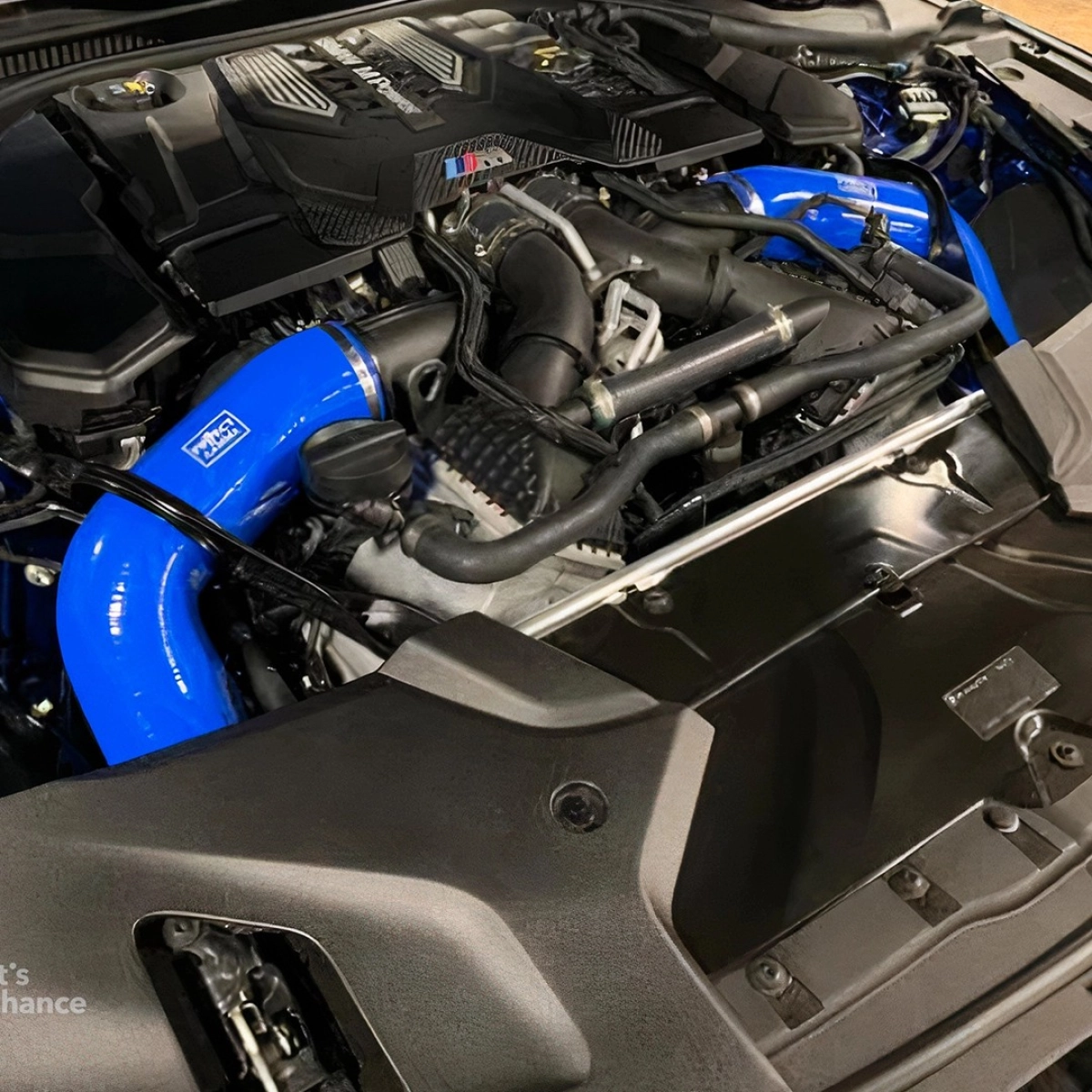 Project Gamma Bmw M5-M6 F06-F10-F12-F13 Blue Intakes and Black Filters