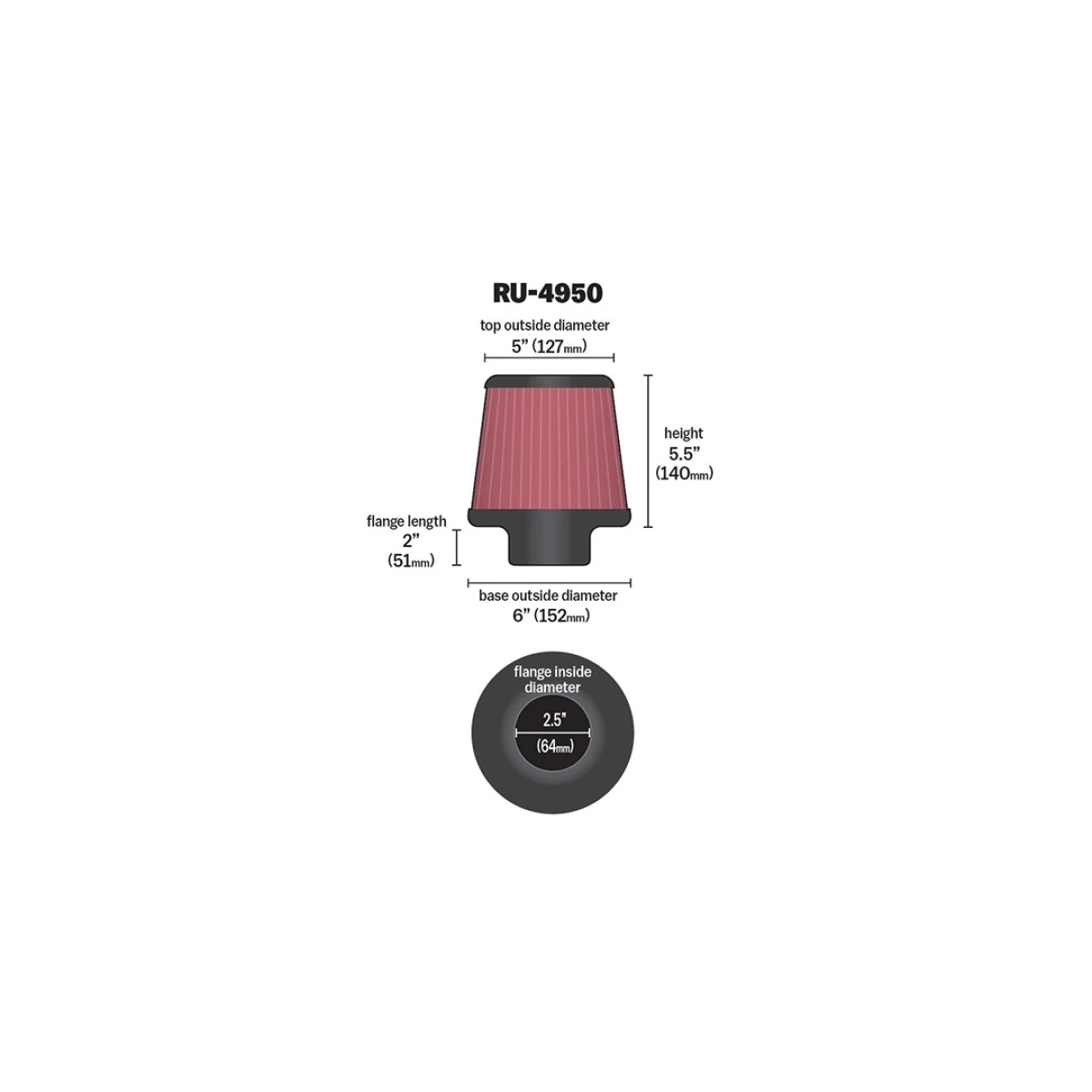 K&N KN-RU-4950 Hava Filtresi