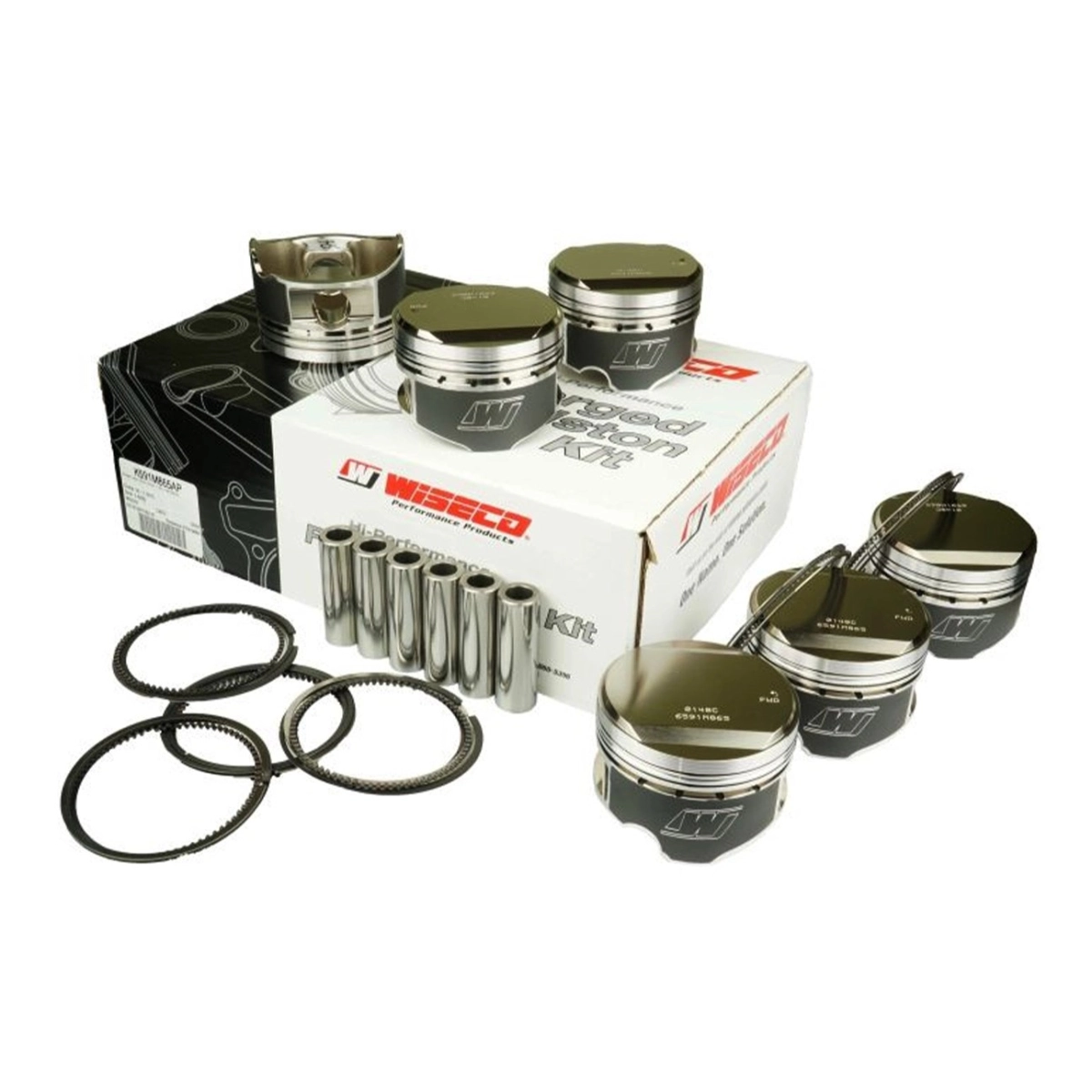 Wiseco Bmw M52B28 2.8L 24V 6 Silindir 8.0:1 Piston Seti
