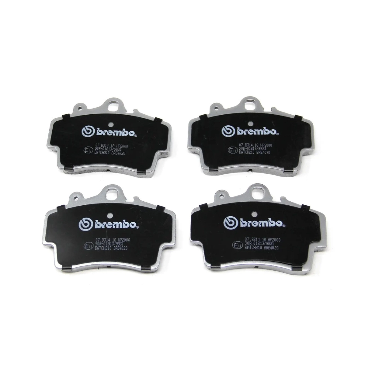 Brembo Ön Fren Balata Seti - Porsche Boxster 2.7, 3.2 1996-2004 - 07.B314.18