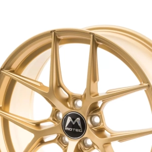 Motec MCR4 Ultimate Matt Light Gold 8,5x19 5x112 ET45 Ø65.5 Takım Jant