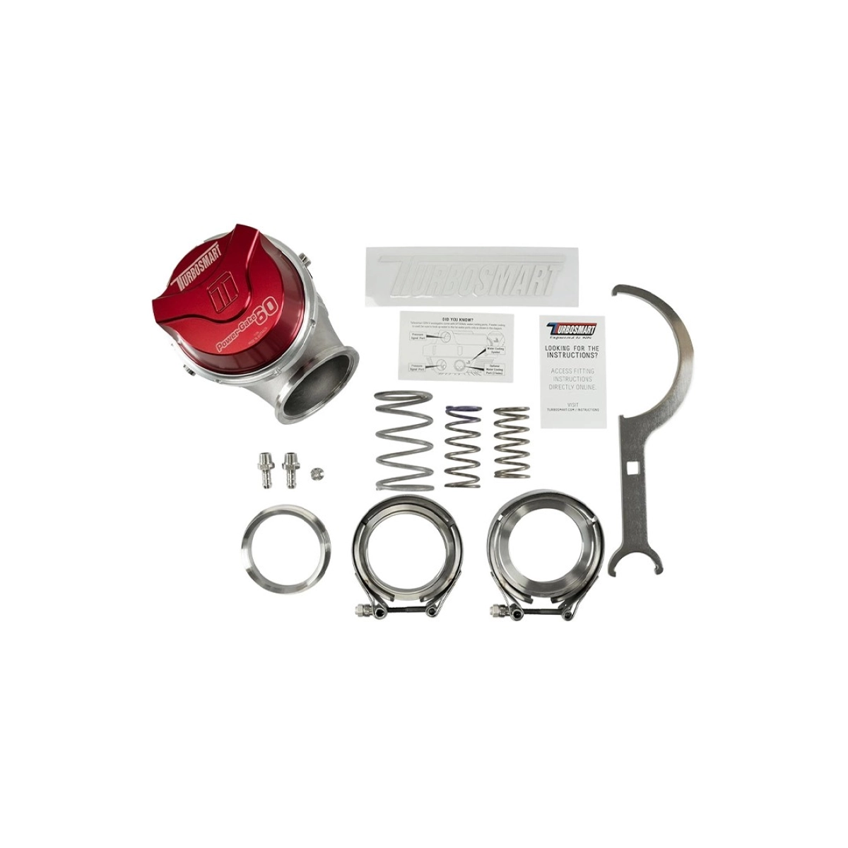 GenV PowerGate60 14psi Kırmızı External Wastegate