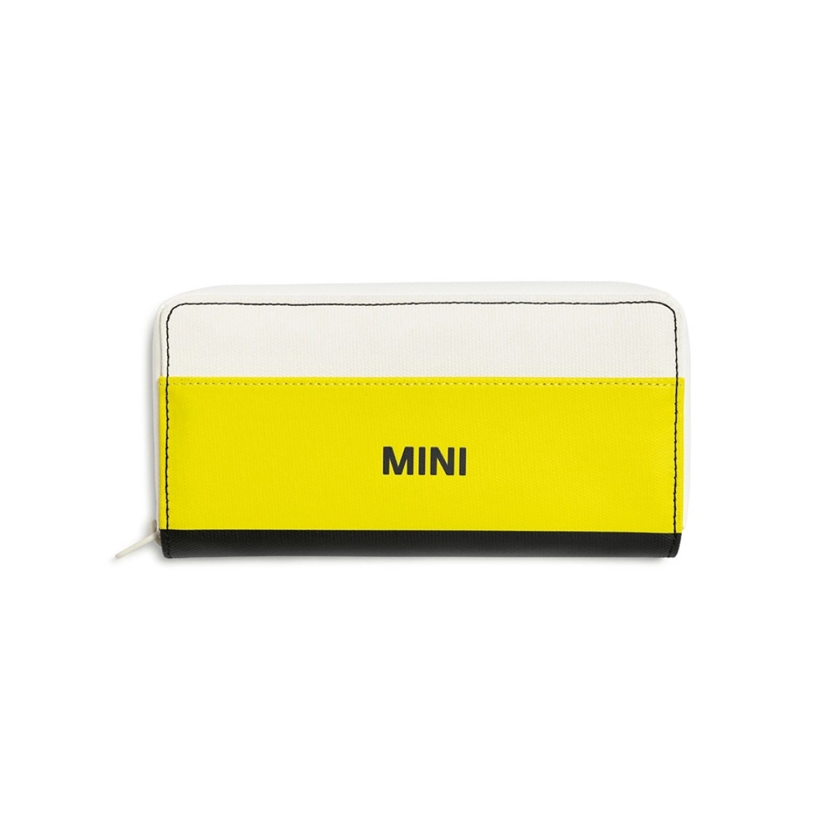 Mini Sarı-Beyaz Cüzdan