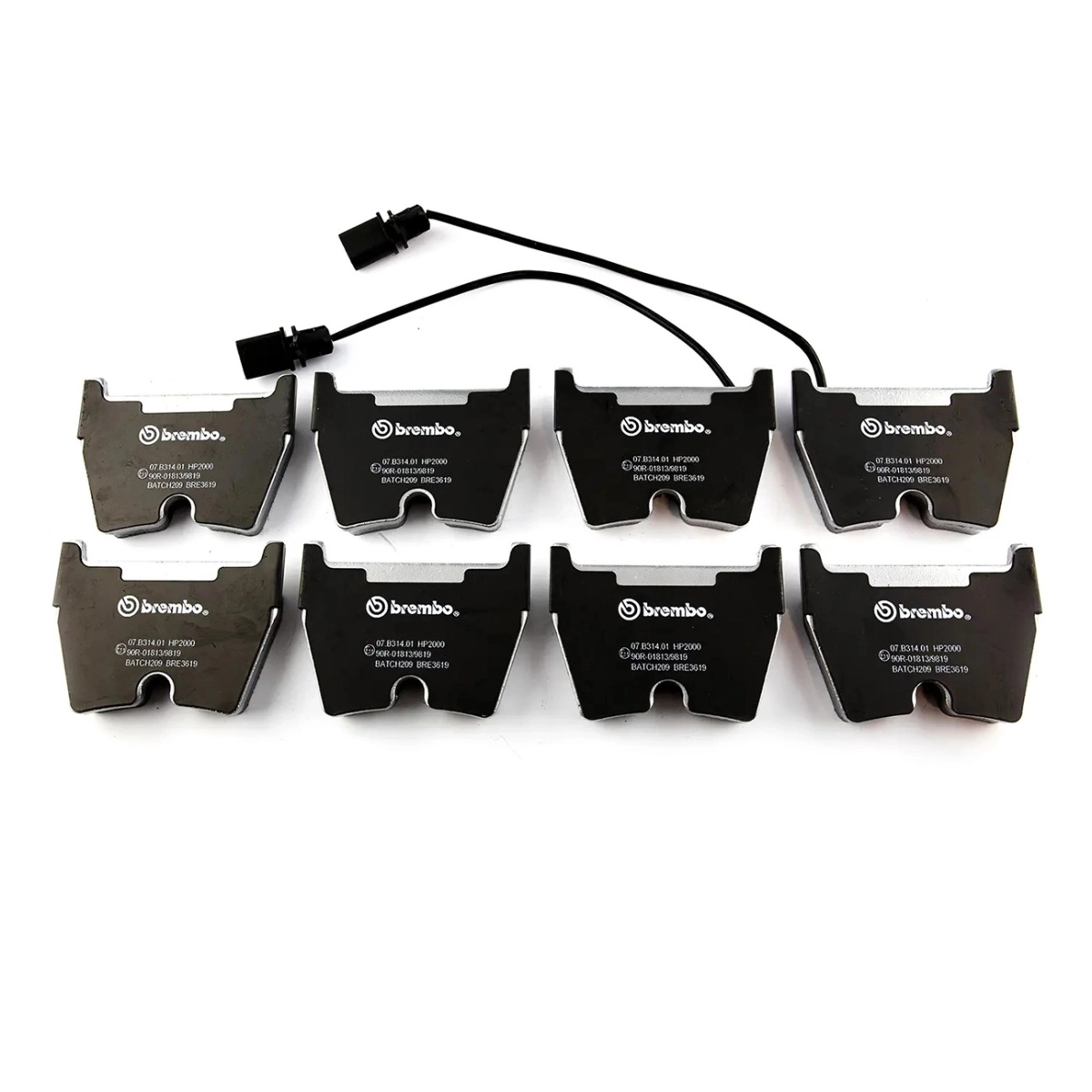 Brembo Ön Fren Balata Seti - Audi A4, A5, A6 2008-2015 - 07.B314.01