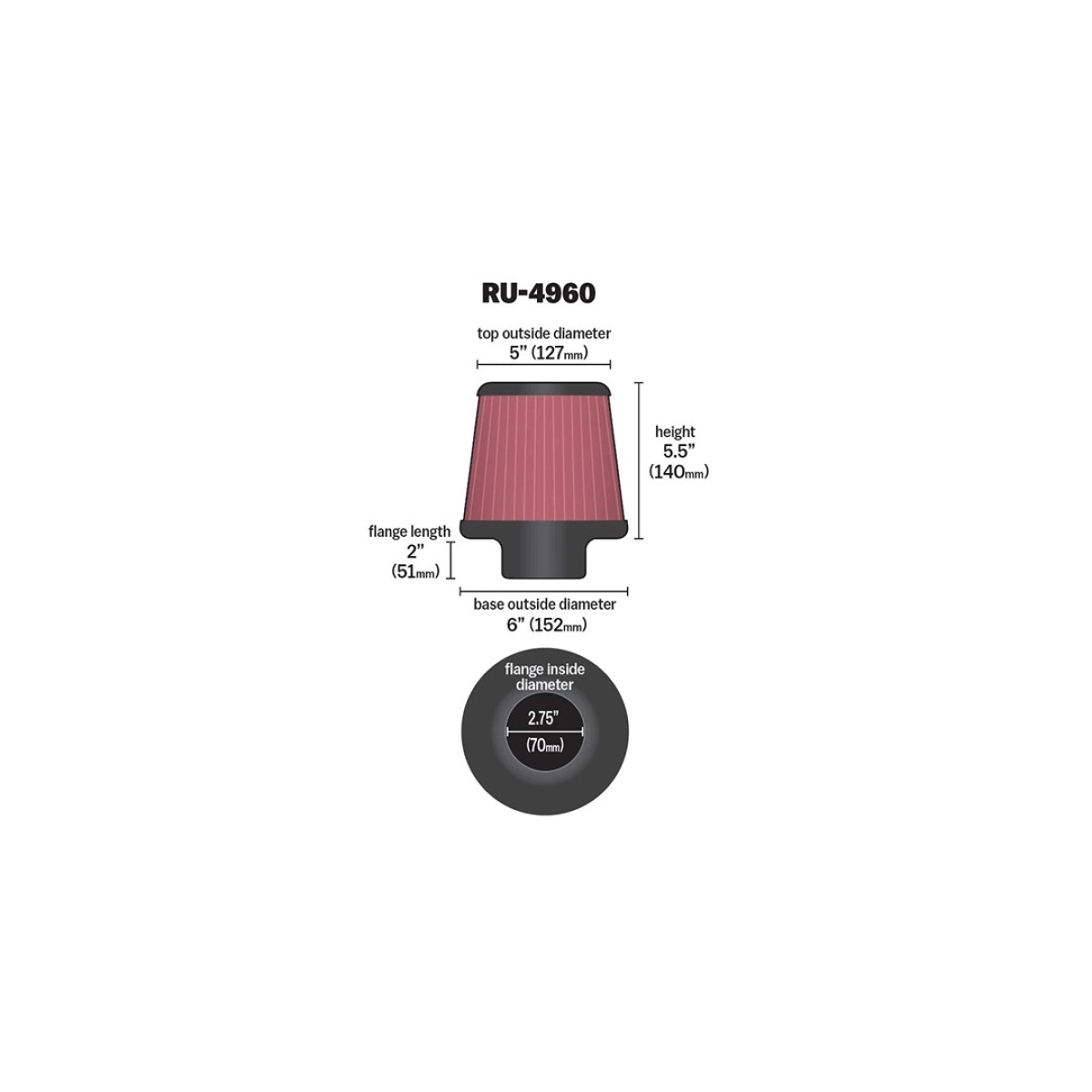 K&N KN-RU-4960 Hava Filtresi