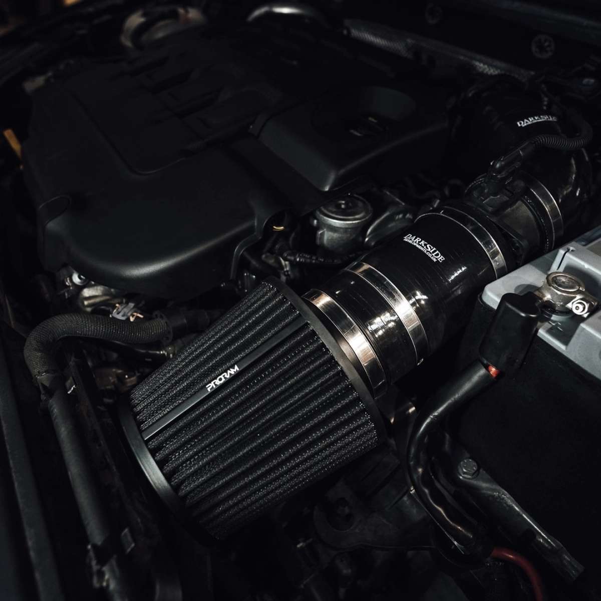 Darkside Developments Mk7 TDI için 80mm MAF Sensörlü ProRam Performans Filtresi ile Birlikte Emme | Intake Filtre Kiti