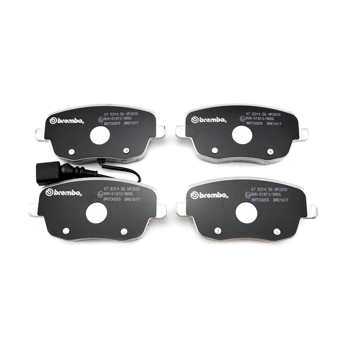 Brembo Ön Fren Balata Seti - Seat Ibiza, Cordoba - Skoda Fabia, Roomster - VW Polo - 07.B314.56